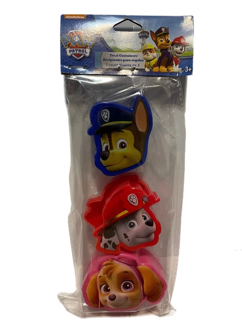 Paw patrol Easter Basket Treat Container lot 3 New sealed
