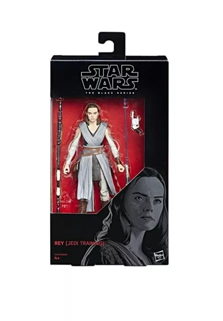 Star Wars Hasbro The Black Series 6 inch #44 - Rey Jedi Training - NEU/OVP