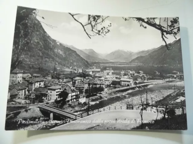 Cartolina "PIEDIMULERA Scorcio Panoramico dalla nuova strada di Fomarco"