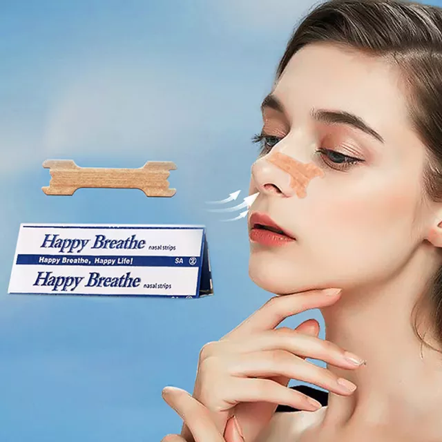 Nasal Strips Stop Snoring Help Breathe Better Easy Right Anti Snore Nose Strips