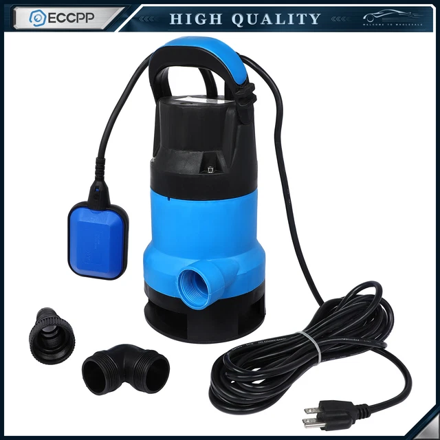 1/2HP WATER PUMP Submersible Flooding Swimming Pool 2000GPH Emergency