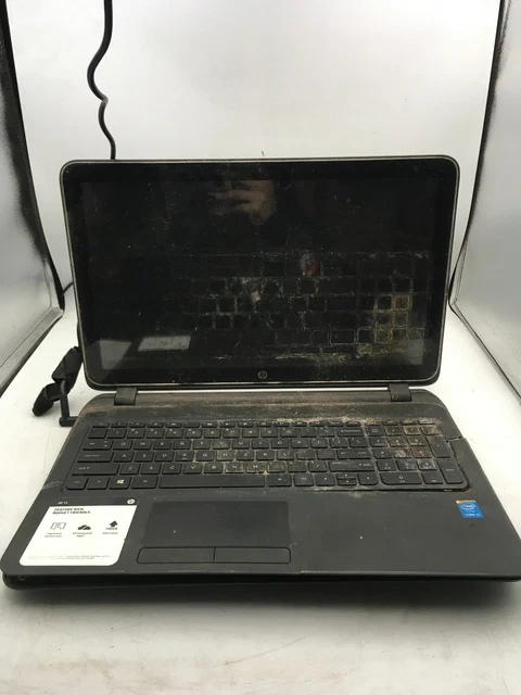 HP 15 F010DX FOR PARTS/REPAIR INTEL i3-4010U NO RAM NO OS