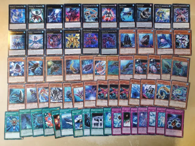 Reginald Kastle Shark / Hai Deck / Set aus Anime TV Serie YU-GI-OH Zexal Nummer