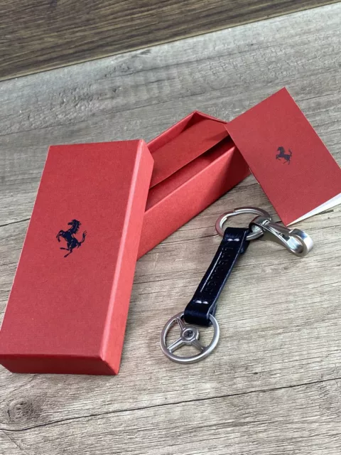 Ferrari METAL KEYRING steering wheel Collector keychain Made in Italy SMALL