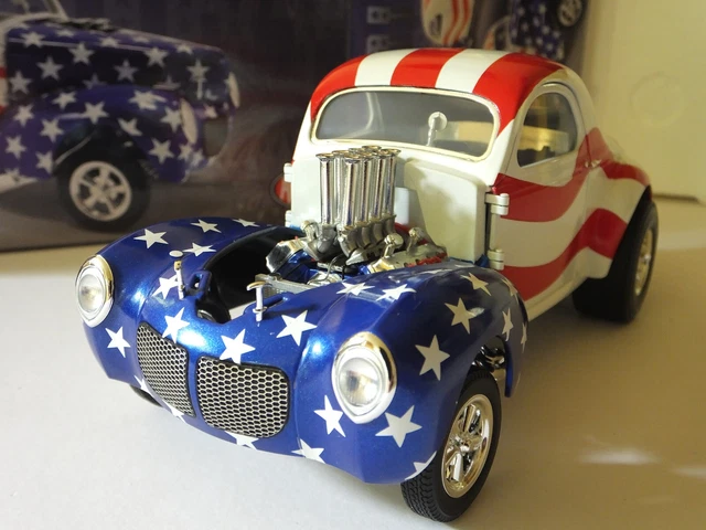 ACME 1/18 1940 Willys Gasser Patriot LTD A1800923 New GMP