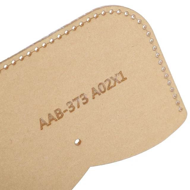 Acrylic Template Coin Purse DIY Hand‑Made Leather Pattern Wallet Mold Craft 12