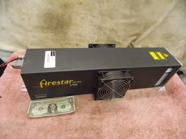 Synrad FireStar V40 Laser FSC40SFC 30VDC Fan Cooled Working/Inspected 1/2 price