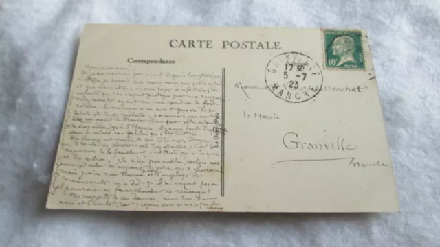 CPA postcard Saint Honoré les Bains / le Parc et Morvan-Palace 1923 2