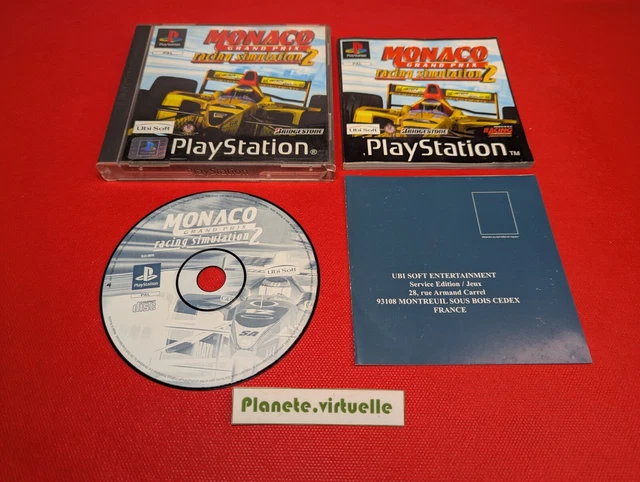 Jeu Monaco Grand Prix Racing Simulation 2 / Ubisoft / Sony Playstation PS1