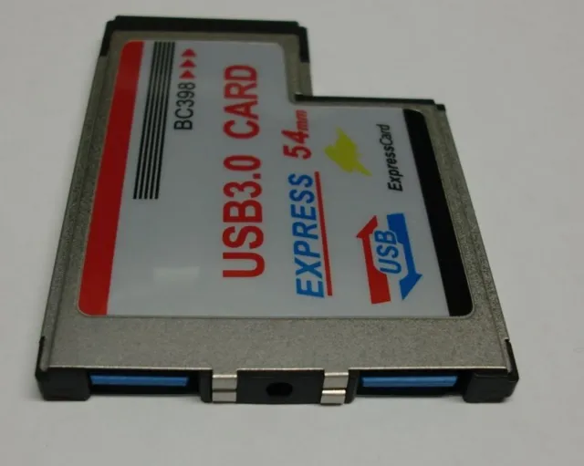 Express Card 2 port USB 3.0 extra Slim  #o823