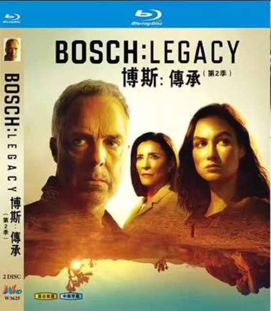 Bosch: Legacy Season 2 (2023)-Brand New Boxed Blu-ray HD TV series