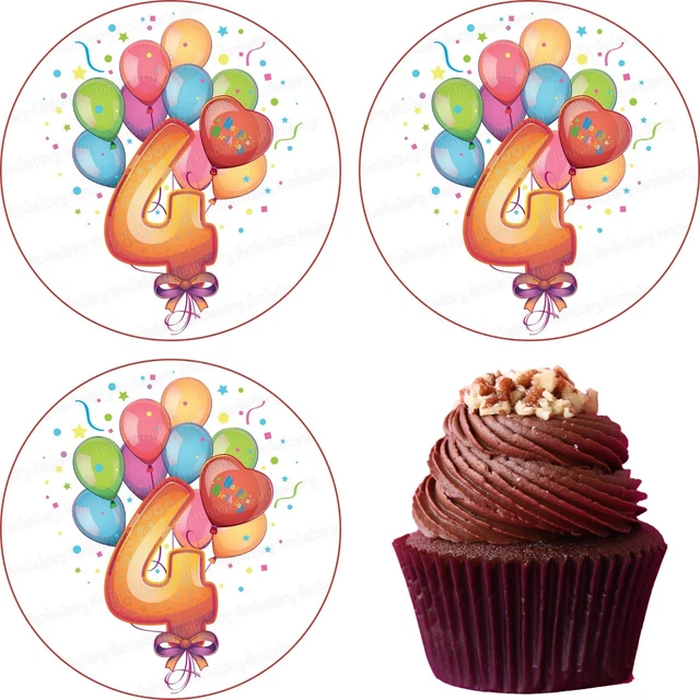 Fußball Deko: Vorlagen von Cupcake-Fähnchen, Flaschenaufklebern und