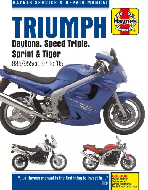 Triumph Fuel Injected Triples (97 - 05) Haynes Repair Manual (Paperback)