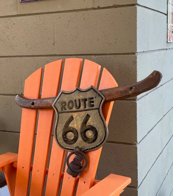 VINTAGE - Rowdy Bar - Sign, MAN-CAVE ROUTE-66, Rodeo