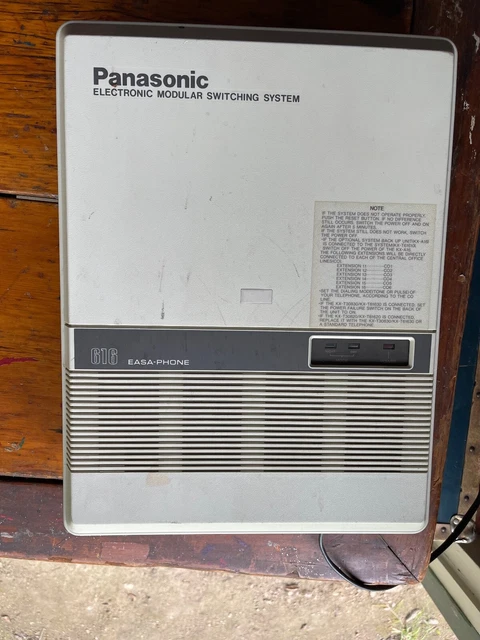 Panasonic 616 EASA PHONE ELECTRONIC MODULAR SWITCHING SYSTEM