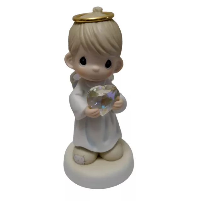 Precious Moments Angel - 2002 Porcelain Figurine "Forever in Our Hearts" 108541