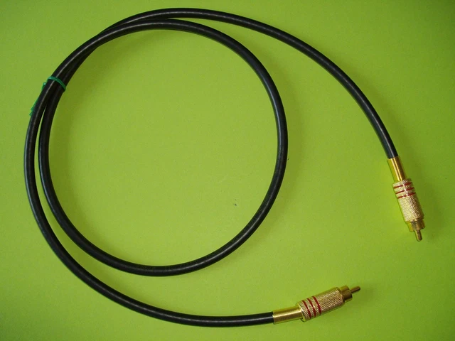 Kit Cavi Amplificatore Auto Cavo Coassiale RCA Digitale Premium - 12 Piedi (circa 3,6 M), Per Audio, Video E Subwoofer Cavi Rca Audio Alta Qualità - Foto 6