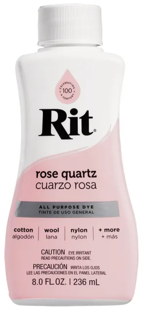 Cuarzo rosa líquido Rit Dye 8 oz