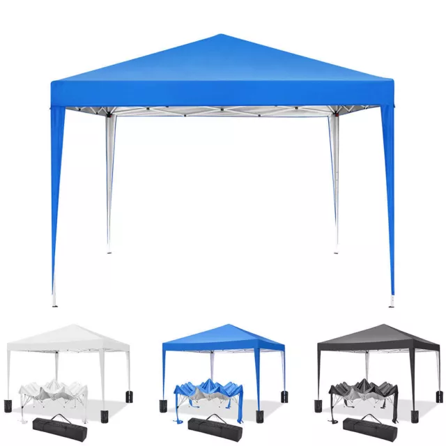 Pavillon 3x3m Gartenzelt Partyzelt Festzelt Garten Pavillion Wasserdicht Zelt