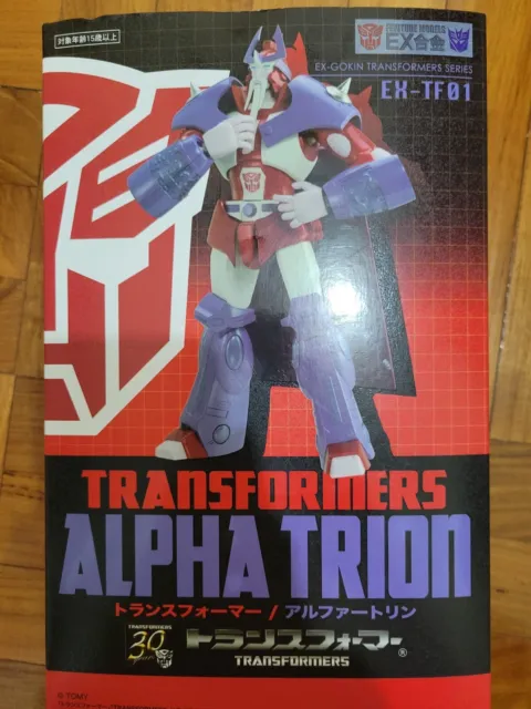 Transformers Takara Tomy EX-TF01 Ex Gokin Alpha Trion MISB figure