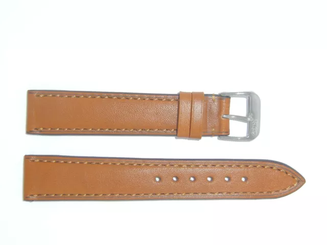 RIOS1931 Genuine Russian Leather Watch band strap 18 mm Brown Honey Tan Samara