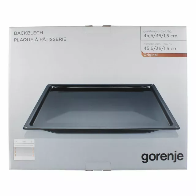 Backblech gorenje 242132 456x360x15mm AC018 für Backofen