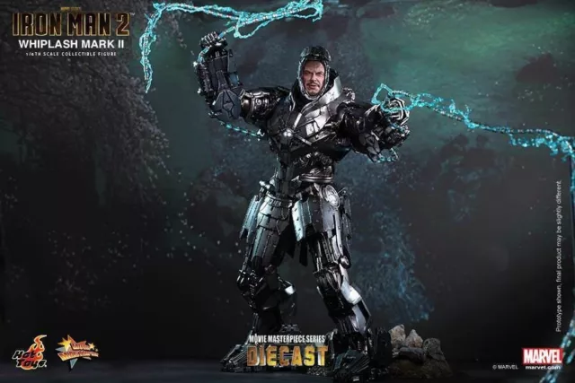 HOT TOYS MMS237 D06 Iron Man 2 WHIPLASH MK 2 (IVAN VANKO) 1/6 DIECAST