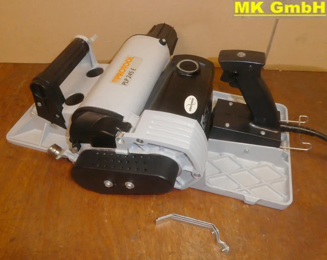 Rebir Elektro Hobel 2in1 Profi - 2250W Balkenhobel Mit Zubehör Für Zimmermannsarbeiten