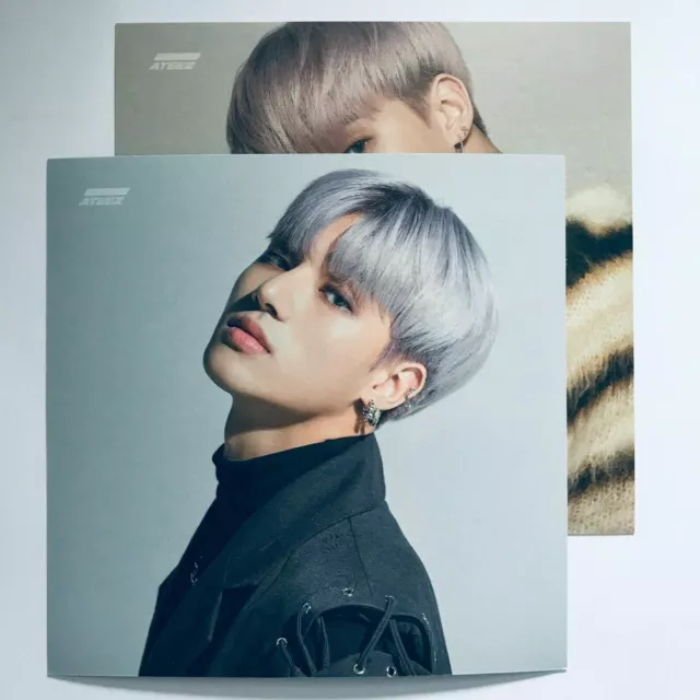 K-POP ATEEZ "TREASURE EPILOGUE : Action To Answer" Official WOOYOUNG 2 POSTCARDS