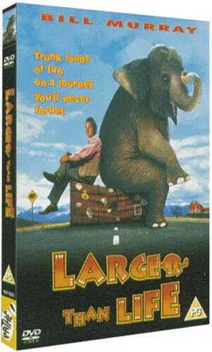 Larger Than Life DVD Comedy (1996) Jerry Adler New Quality Guaranteed