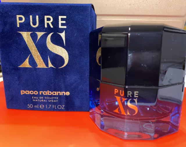 Paco Rabanne - Pure XS - 50ml - Eau de Toilette EDT Leere Flaschen Mit Kartonage