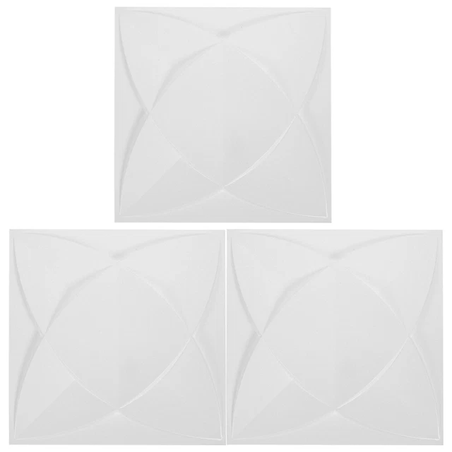3 pz pannelli da parete 3D in PVC 3D carta da parati 3D interni decorazioni da parete hotel pannello da parete