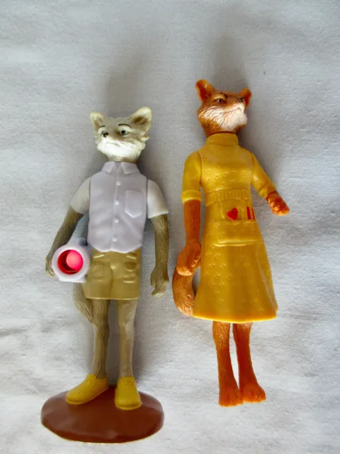 McDonalds Happy Meal Toys fantastisch Mr. Fox Kristofferson & Mrs. Fox