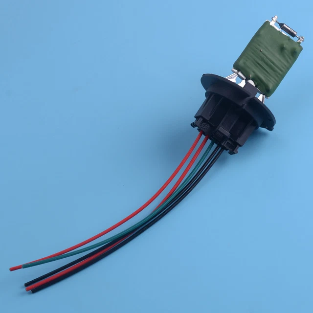 HEATER BLOWER MOTOR Fan Resistor & Wiring Loom Fit For Citroen C3 Xsara