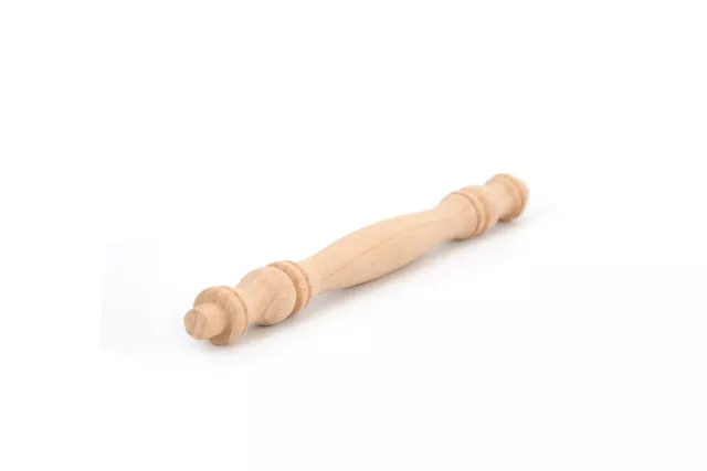 Wooden Baluster Spindles 7-3/4",Pack of 25 Solid Beech Wood for Crafts, Furni...