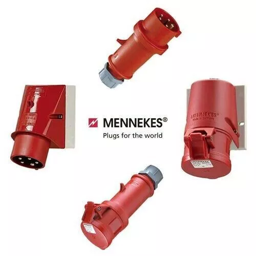 MENNEKES CEE Stecker Kupplung Phasenwender Wanddose 16A 32A 13A 14A 15A 1649