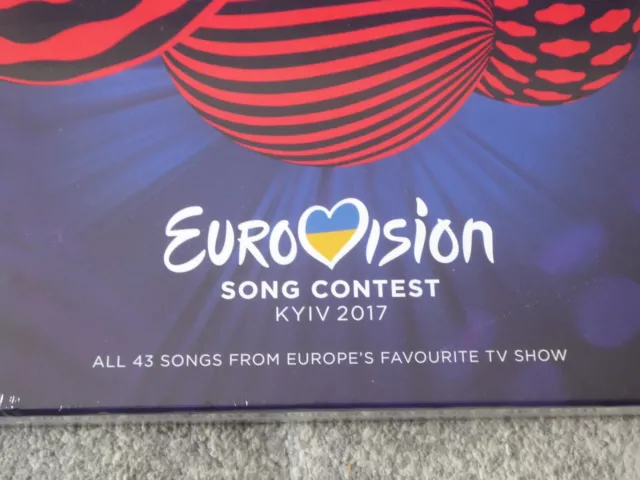 Eurovision Song Contest KYIV 2017 (LTD NO. EDT SEALED 4 VINYL LP + 2 CD Box Set) 2