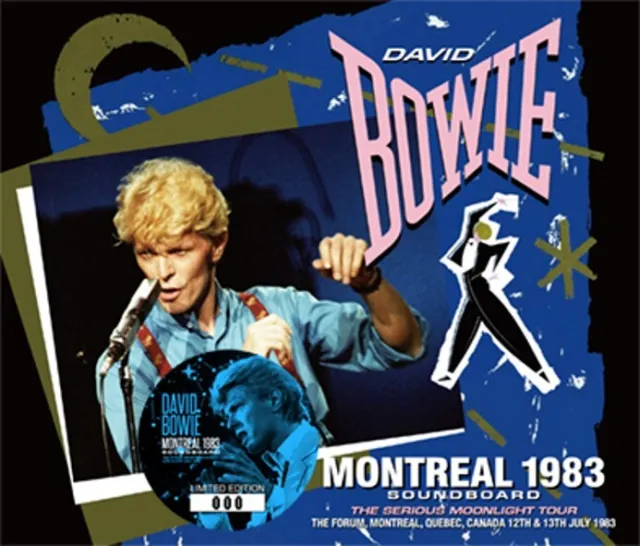 David Bowie - Montreal 1983  Japanese Live 4 X Cd  - Wardour Free Shipping!
