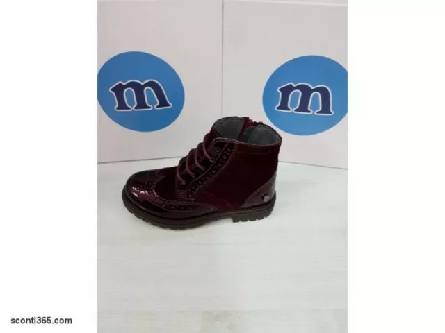 Melania Bottines avec Lacets / Fermeture Éclair Fille - Art. ME2057D7I.C (Bord