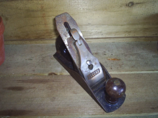 Vintage Record No.04 wood plane
