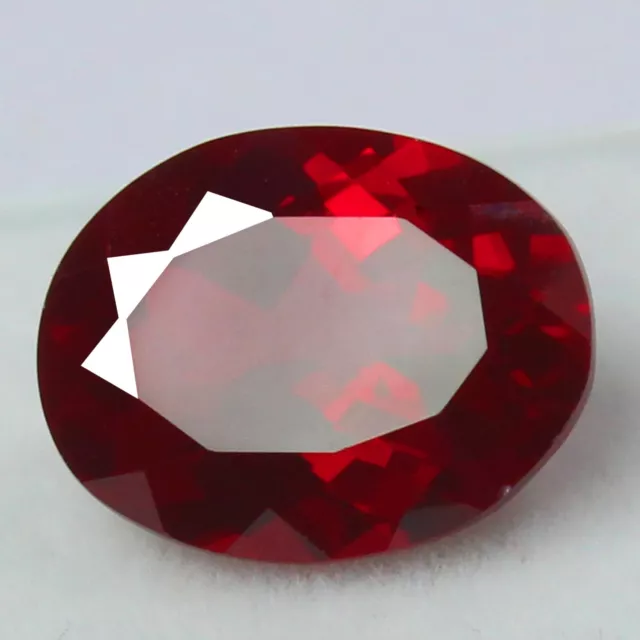 Certificato 6.50 CT Naturale Madagascar Fonde Sangue Rosso Rubino Non Scaldato