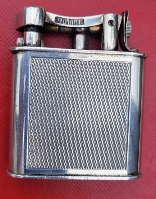 Briquet Ancien Feurex Paris En Laiton - Modèle De Poche à Essence Circa 1930 - Vintage Français - Occasion 'dans Son Jus'