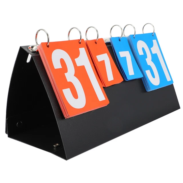 Professional Sports Game Score Recorder marcador de 4 dígitos para juegos de pelota