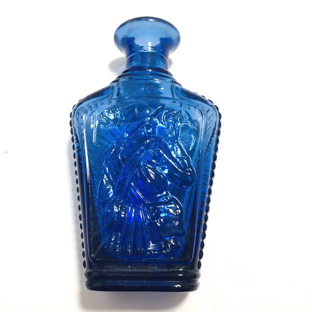 S.A.R. 1981 SONS of the American Revolution Glass Bottle 1st. GA Embossed Rare S.A.R. 1981 SONS of the American Revolution Glass Bottle 1st. GA Embossed Rare