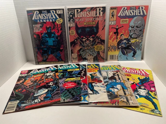 Marvel Comics The Punisher Mixed Lot - See Description for Issues and Conditions