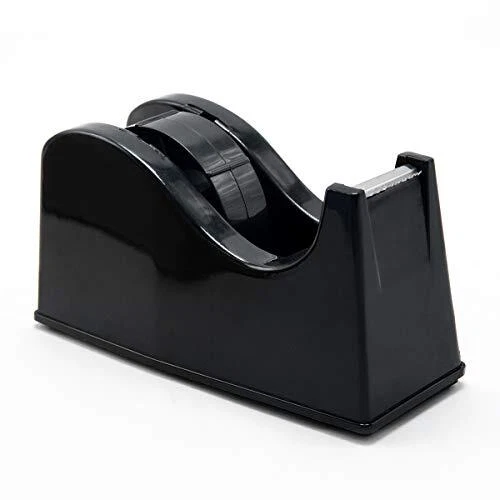 Desktop Tape Dispenser Adhesive Roll Holder (Fits 1" & 3")