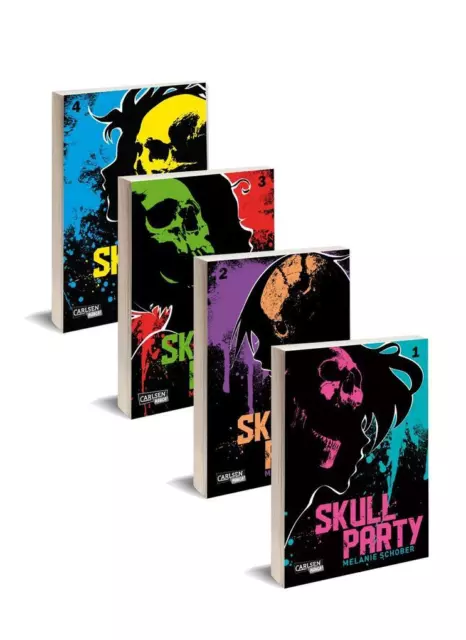 Skull Party Komplettpack 1-4 | Melanie Schober | deutsch