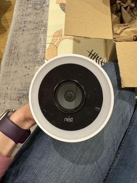 Nest Cam IQ Indoor 2-Pack (NC3200US) – Sealed, Google Assistant Compatible