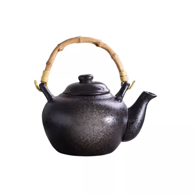 Chinesische Teekanne Mit Losen Blättern Aus Japanischem Porzellan Keramik