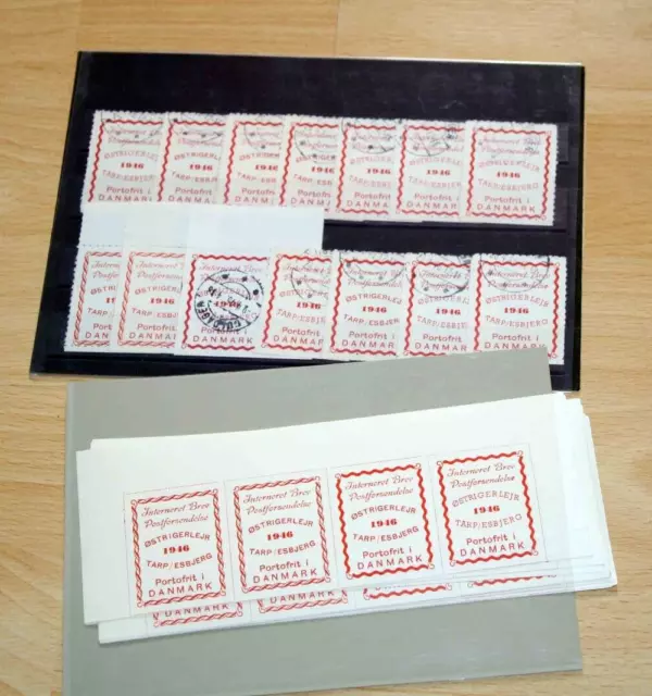 Österreich Lagerpost "Tarp Esbjerg", starkes Engros-Lot aus Händlerlager